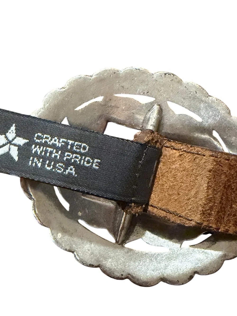 Vintage Brighton Sunflower Concho Belt
